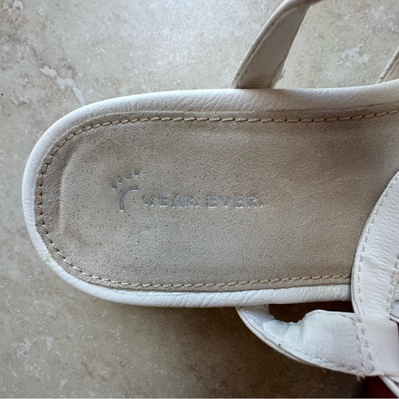 Wear.Ever. White Andrea Sandal SZ 8 - Picture 5 of 8